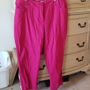 EUC 18w Talbots crops